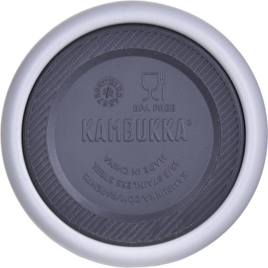 Kambukka Elton Insulated Μπουκάλι Θερμός Ανοξείδωτο 600ml Chalk White