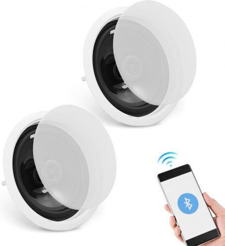 Vevor Σετ Ηχεία Εγκαταστάσεων 150W με Bluetooth Λευκά
