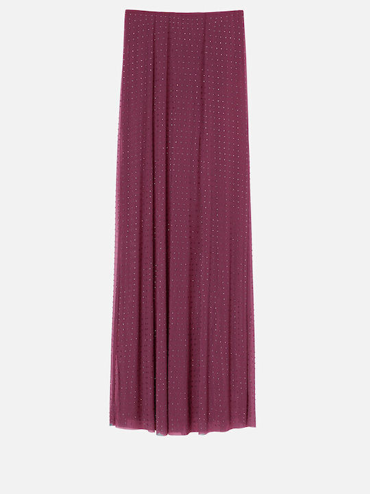 Pinko Le Havre Maxi Fustă cu Tul Purple