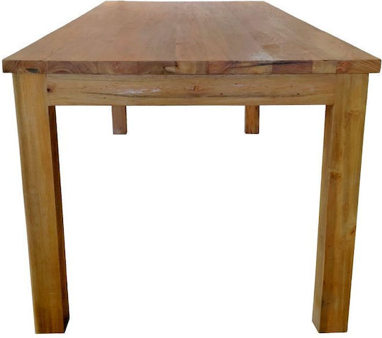 Τραπέζι Wooly 220x90x75 Φυσική απόχρωση Τραπέζι Wooly 220x90x75 Φυσική απόχρωση