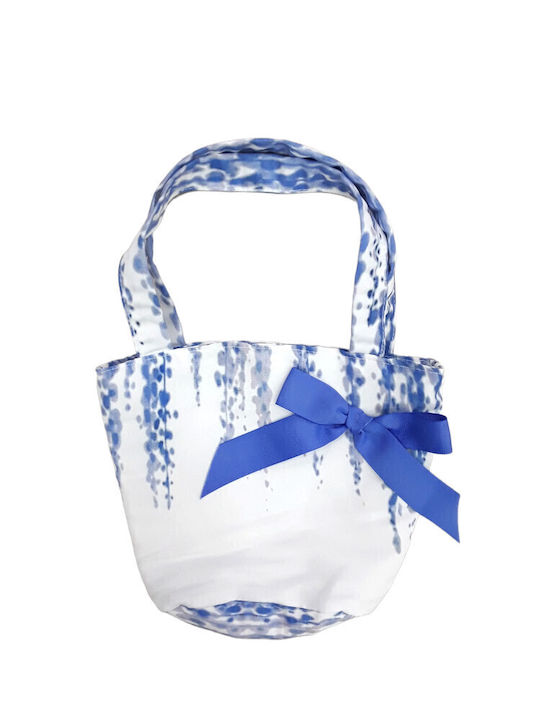 Domina Kinderkleid White, Blue