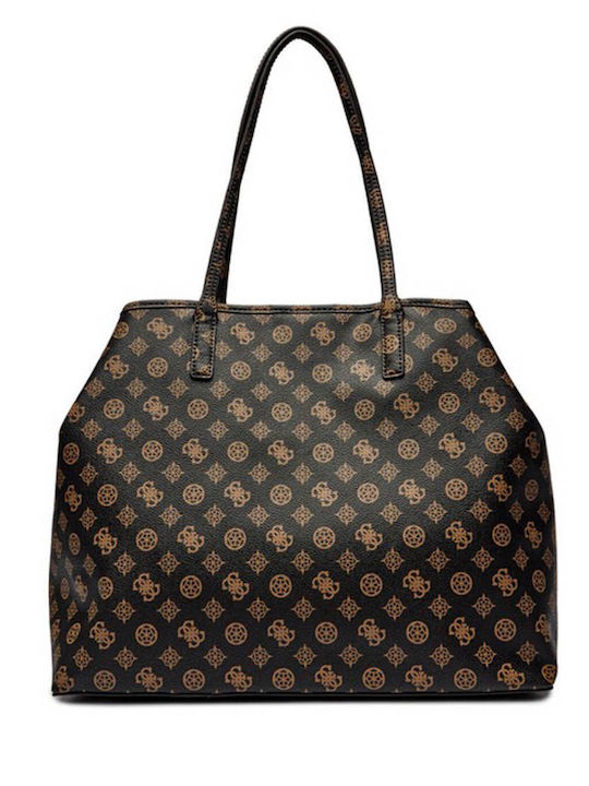 Guess Lrg 2 Women's Bag Tote Hand Brown