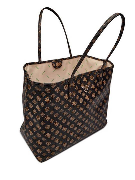 Set Damentasche Tote Handtasche Braun
