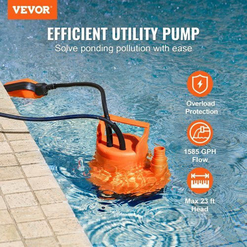 Vevor Water Pump 0.42hp QSSZBSL043HPS5JCBV2