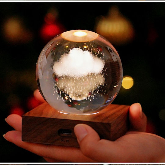 Gingko Διακοσμητικό Φωτιστικό Light LED Crystal Ball 3εκ.