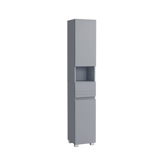 Vasagle Badezimmersäule Boden H30xB30xH170cm Gray