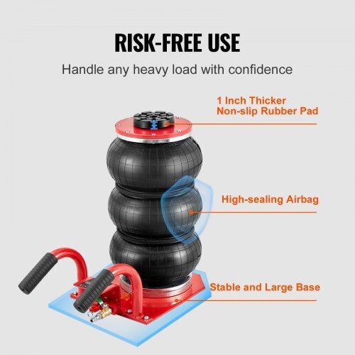Air Powered Car Jack with Lifting Height up to 45cm and Maximum Pressure up to 3 Tons QNQJDSTSDB3T6FRDFV0