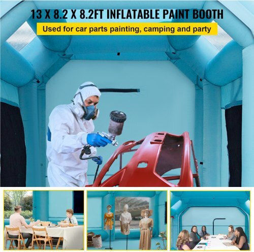 Vevor Vehicle Spray Booth with Blowers and Air Filter