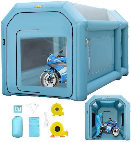 Vevor Vehicle Spray Booth with Blowers and Air Filter