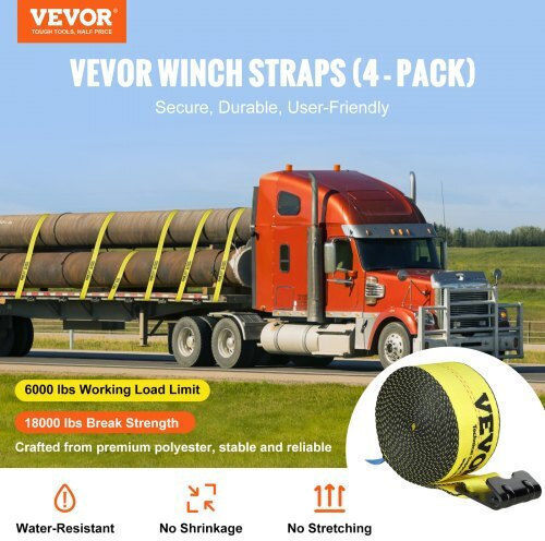 Ιμάντες Vevor 4"x30' 6000 Lbs 4τμχ Pgjpdhs4inch30wlxv0