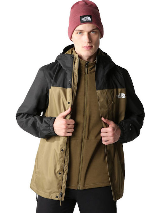 Quest Triclimate 3 in 1 Winter Jacket Waterproof and Windproof Military Olive/tnf Black