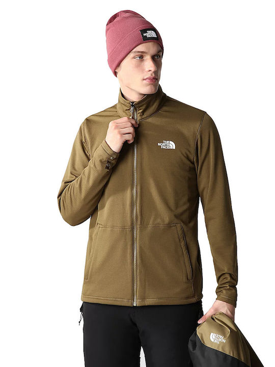 Quest Triclimate 3 in 1 Winter Jacket Waterproof and Windproof Military Olive/tnf Black