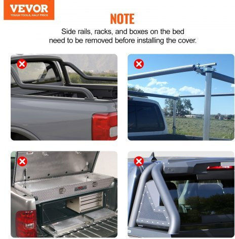 Κάλυμμα Καρότσας Vevor Tri-fold Toyota Tacoma 2016-2023 Zdskchbxgzdsu74s1v9