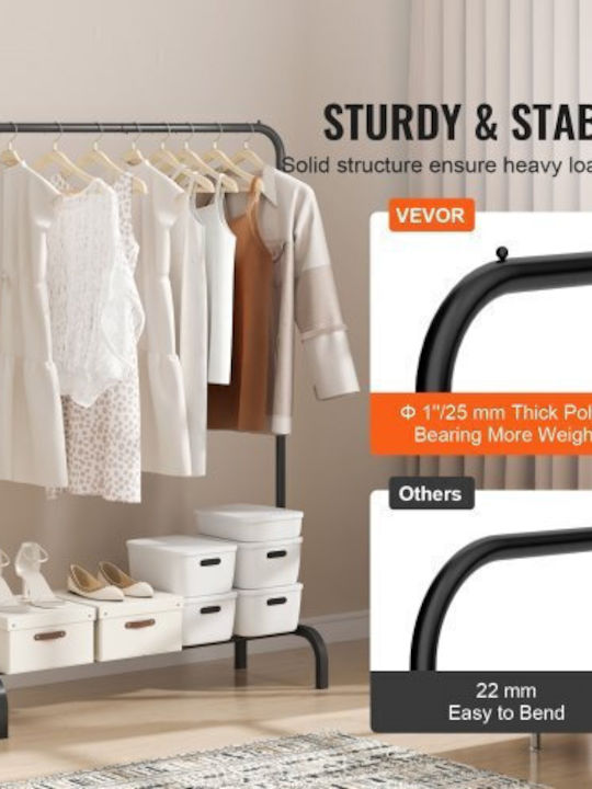 Vevor Cuier de podea Neagră