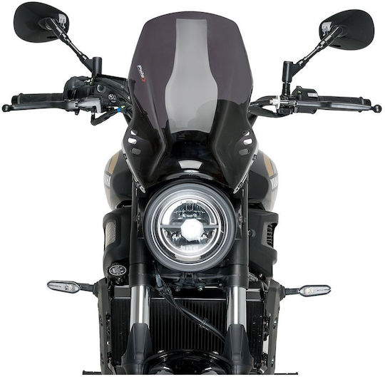 Dark Tinted Windshield New Generation Sport Yamaha XSR700 '21-'24 21430f Puig