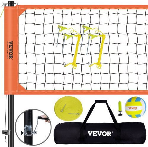 Vevor Portable Volleyball System for Outdoor Spaces Pqwtz323yclgry89qv0