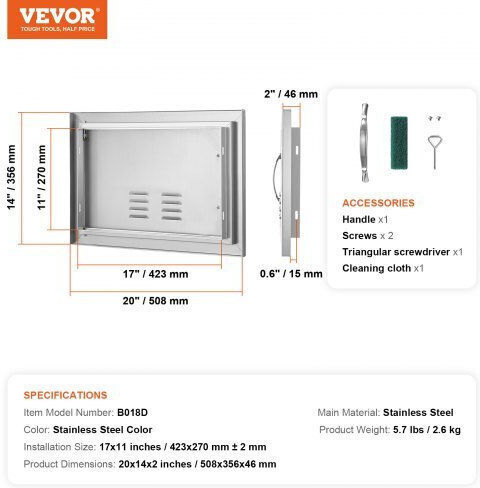 Vevor Αξεσουάρ για Ψησταριές