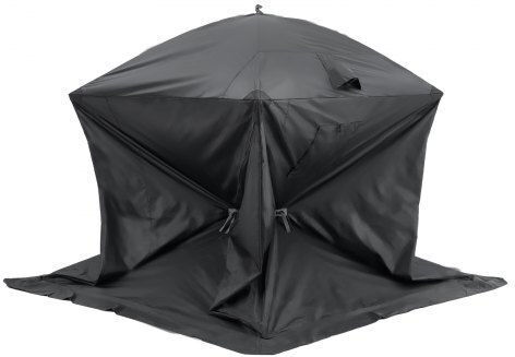 Vevor Fishing Tent Camping Tent Pop Up Black for 4 People 230x230x200cm Fishing Tent