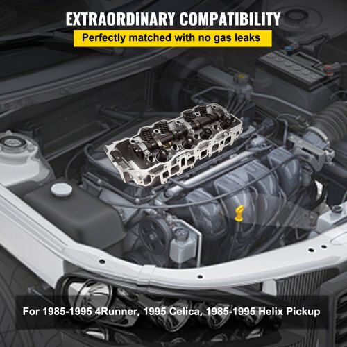 Cylinder Head Vevor Toyota 4 Runner Pickup 2.4L 85-95 Ft22rggzc00000001v0