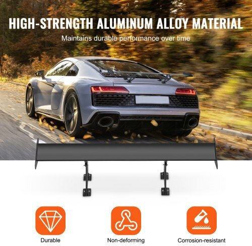 Adjustable Car Spoiler Vevor GT 43.3'' Tyxwylhjlhjdscp2hv0