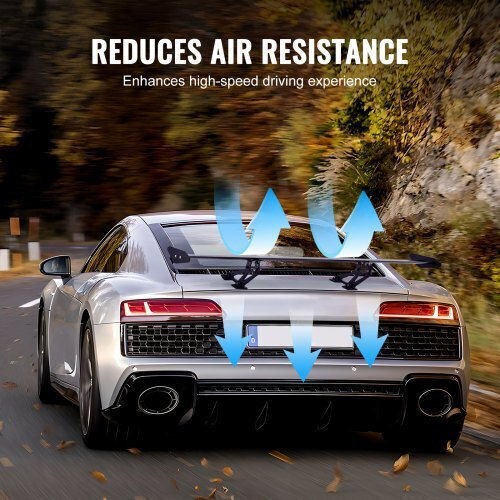 Adjustable Car Spoiler Vevor GT 43.3'' Tyxwylhjlhjdscp2hv0