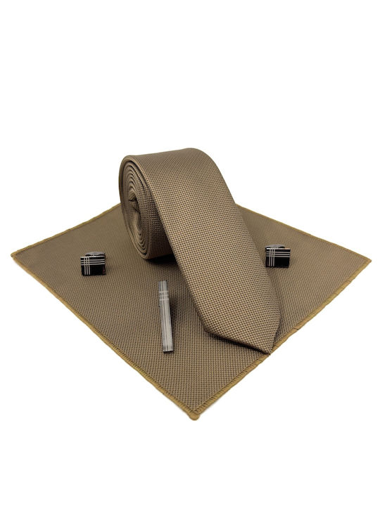 Legend Accessories Men's Handkerchief Brown