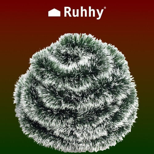 Weihnachtsbaum-Girlande Frosted 6m Ruhhy 22310