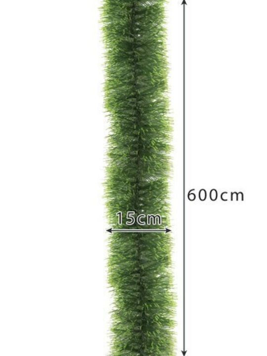 Christmas Tree Garland Green 6m Ruhhy 22308