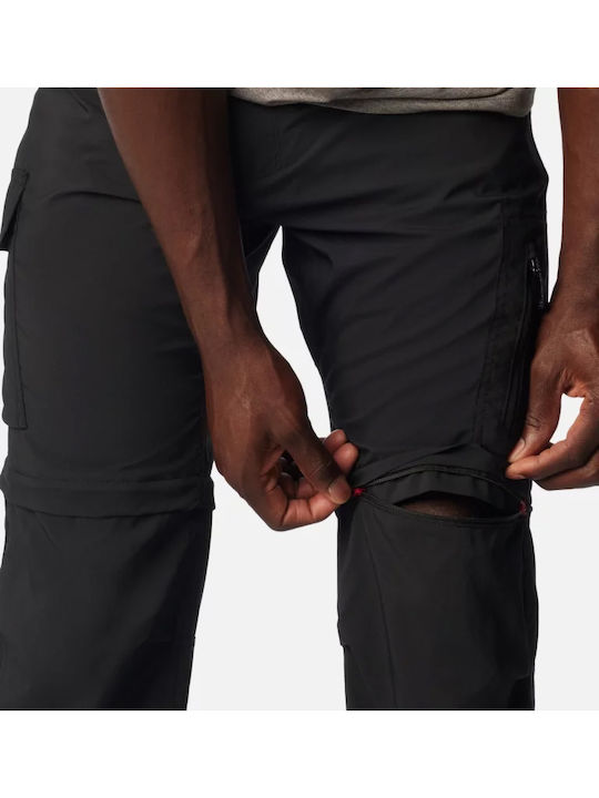 Columbia Ridge Utility Convertible Pant Ανδρικό Μακρύ Παντελόνι Πεζοπορίας Ασημί