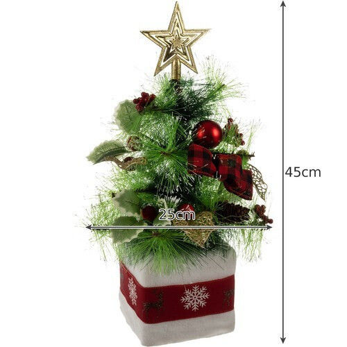 Weihnachtsdekoration Baum Klassisch 45cm Grün