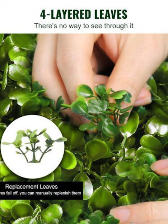 Artificial Outdoor Tree Buxus (Common box) Green 121.92cm 2pcs Vevor