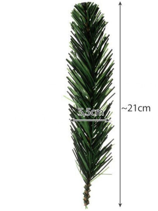 Ruhhy Weihnachtsdekoration Kunststoff Zweigstelle Länge 21cm. 40Stück