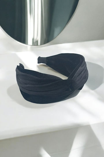 Stirnband Haar Schwarz