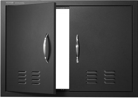 BBQ Door Vevor 762x533 mm Double Outdoor Kitchen Smmbscjmhs30rl2l0v0