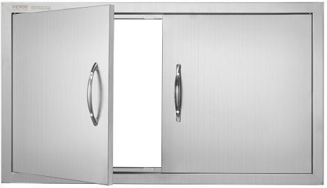 BBQ Door Vevor 863x482 mm Double Stainless Steel Outdoor Kitchen Smmbscjmys34xoa2hv0