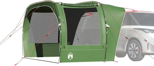 vidaXL Car Camping Tunnel Green 340x213x230cm