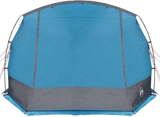 vidaXL Camping Tent Tunnel Car Blue 403x325x196cm