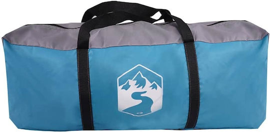 vidaXL Camping Tent Tunnel Car Blue 403x325x196cm