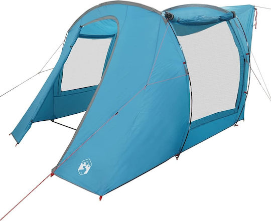 vidaXL Camping Tent Car Blue 335x352x217cm