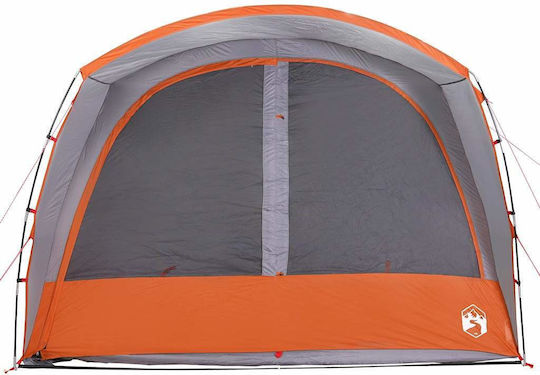 vidaXL Car Camping Tent Orange for 4 People 300x185x200cm