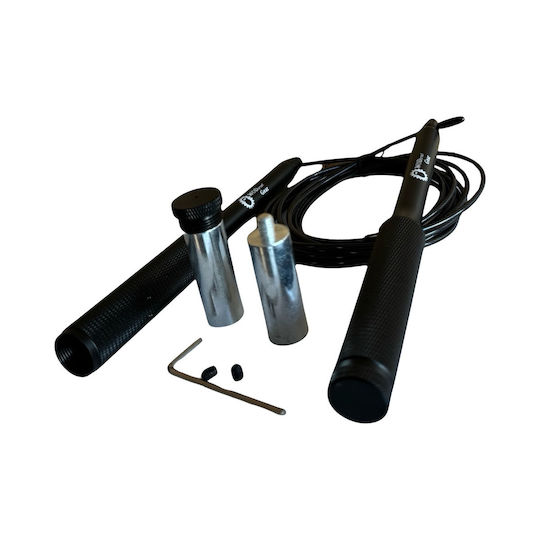Wodproof Gear Σχοινάκι Ταχύτητας με Βάρος Μαύρο