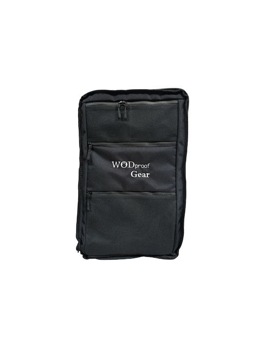 Wodproof Gear Ανδρική Τσάντα Πλάτης Γυμναστηρίου Μαύρη