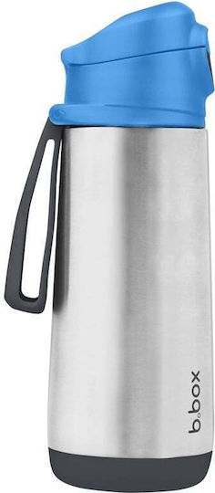 B.Box Stainless Steel Thermos Bottle BPA Free 500ml Blue Slate