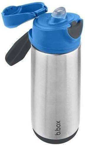 B.Box Stainless Steel Thermos Bottle BPA Free 500ml Blue Slate