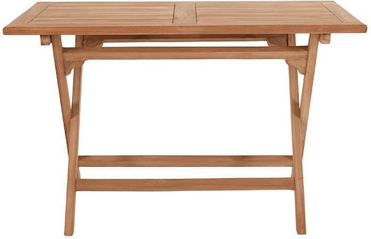 Τραπέζι Winston Πτυσσόμενο 120x70x75 Φυσικό Τραπέζι Winston Πτυσσόμενο 120x70x75 Φυσικό