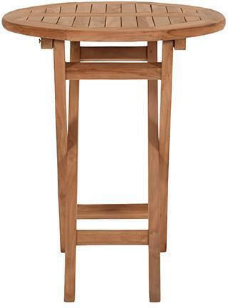 Winston Sitting Room Outdoor Foldable Wood Table Natural 60x60x75cm