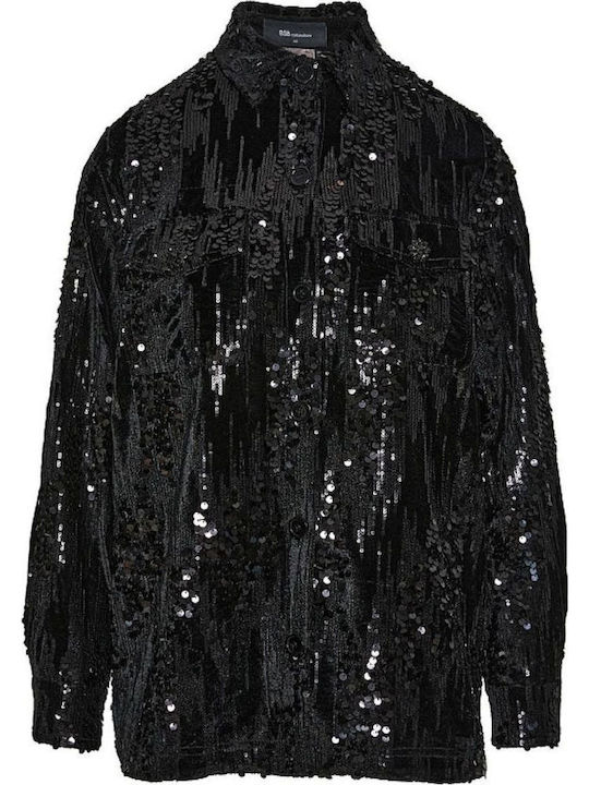 Women's Long Sleeve Shirt Black