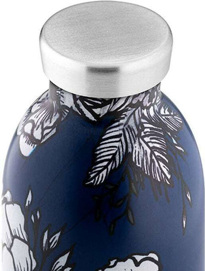 24Bottles Μπουκάλι Θερμός Ανοξείδωτο BPA Free 500ml Μπλε
