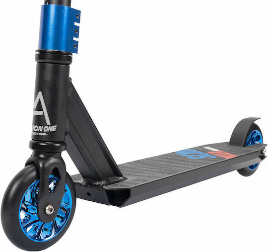 Action One Kids 2-wheel Foldable Freestyle Scooter Mad Blue