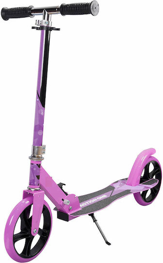 Action One Kinder 2-Rad Klappbarer Scooter Nitro Lila